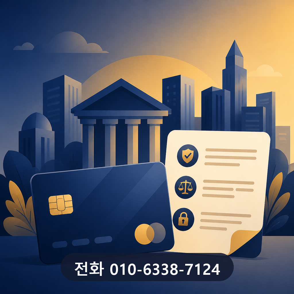 신한카드 현금화 카드사 약관 확인 이미지